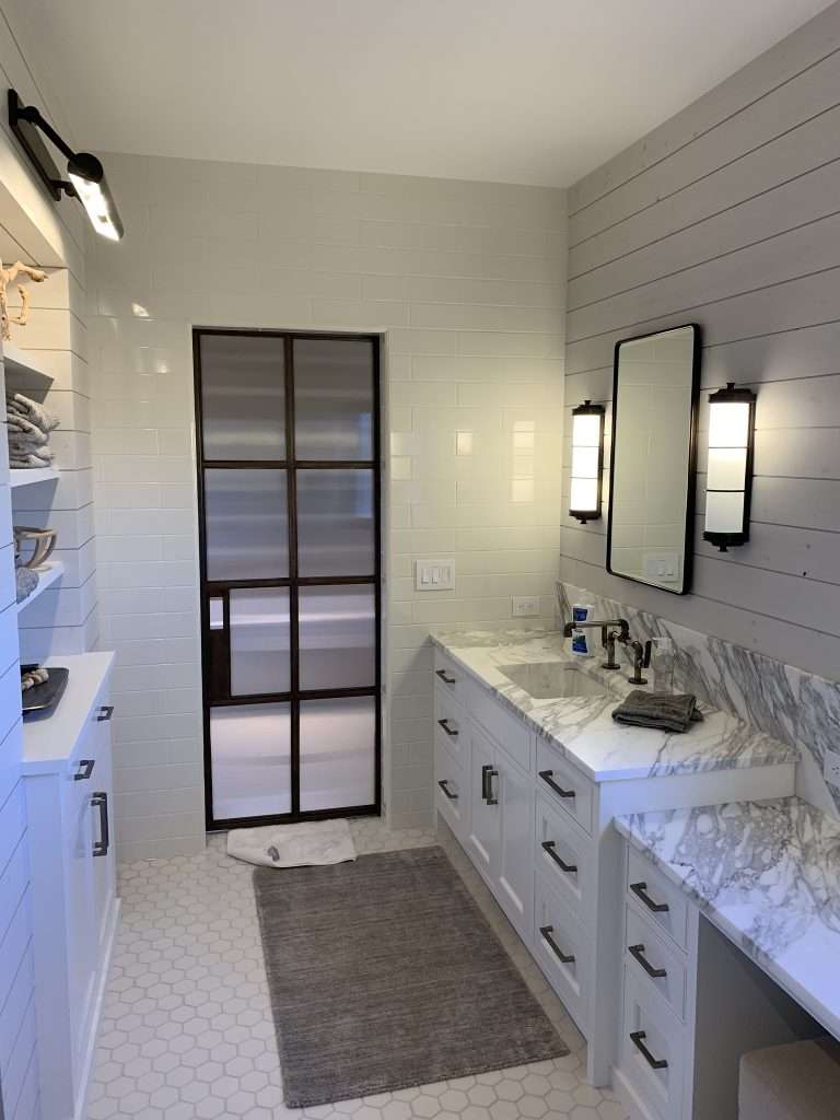 frameless shower